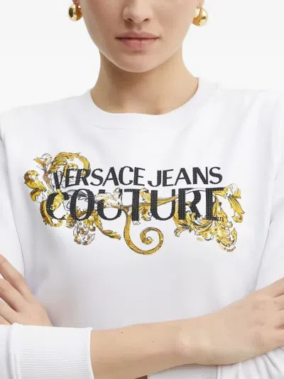 Versace Jeans Couture Sweatshirt In Gray