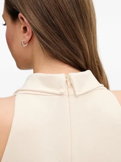 Sandro Ferrone V-neck Midi Dress In Multi