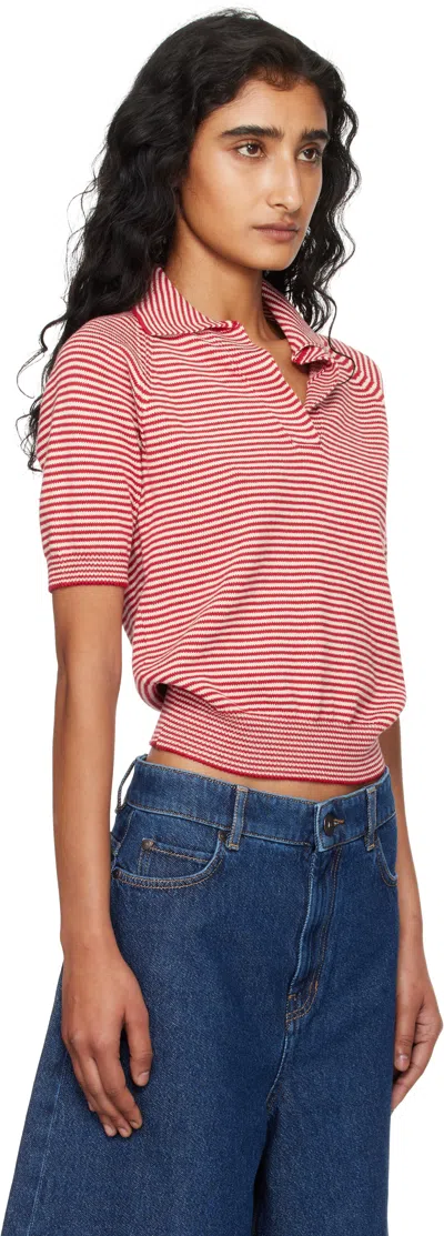Weekend Max Mara Weekend Maxmara Junior Top Red In Red