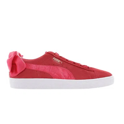 Pre-owned Puma Suede Bow Big Kid 'paradise Pink' | Kid's Size 4
