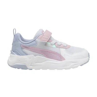 Pre-owned Puma Trinity Lite Ac+ Little Kid 'blurry Dreams - White Rose Mauve' | Kid's Size 11