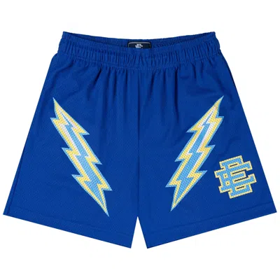 Pre-owned Eric Emanuel Ee Basic Short 'dazzling Blue' | Men's Size Xl