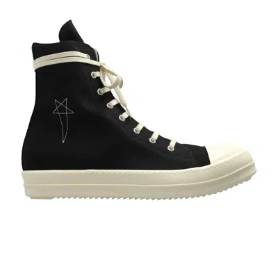 Pre-owned Rick Owens Concordians Drkshdw Overdyed Denim High 'black Milk' | Men's Size 43