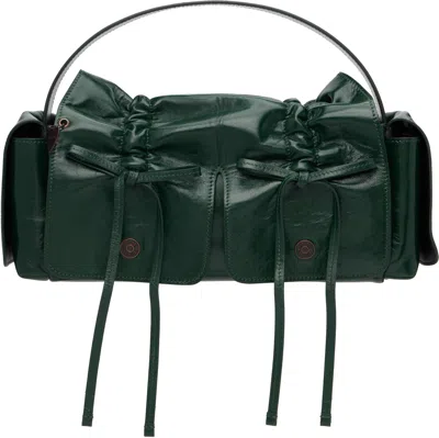 Acne Studios Green Multipocket Bag
