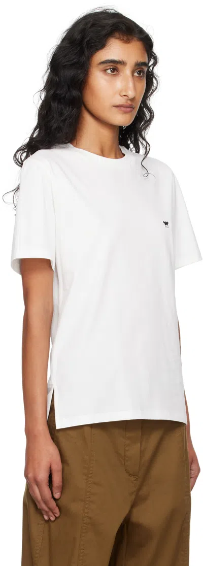 Weekend Max Mara Crewneck Short In White