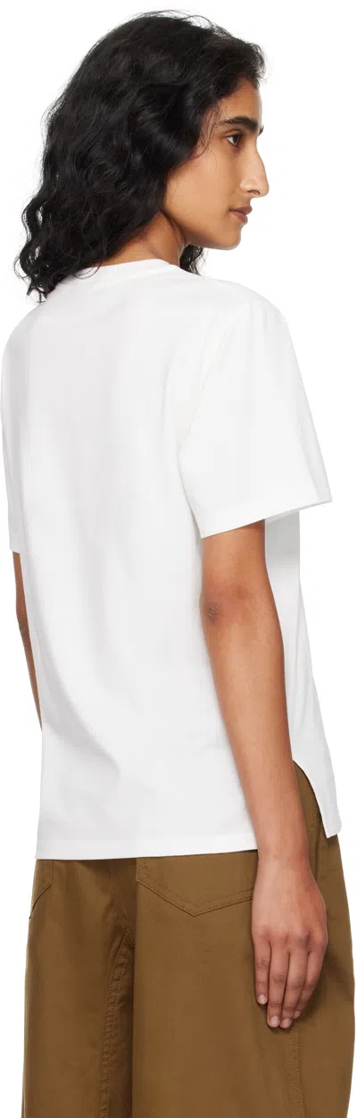 Weekend Max Mara Crewneck Short In White
