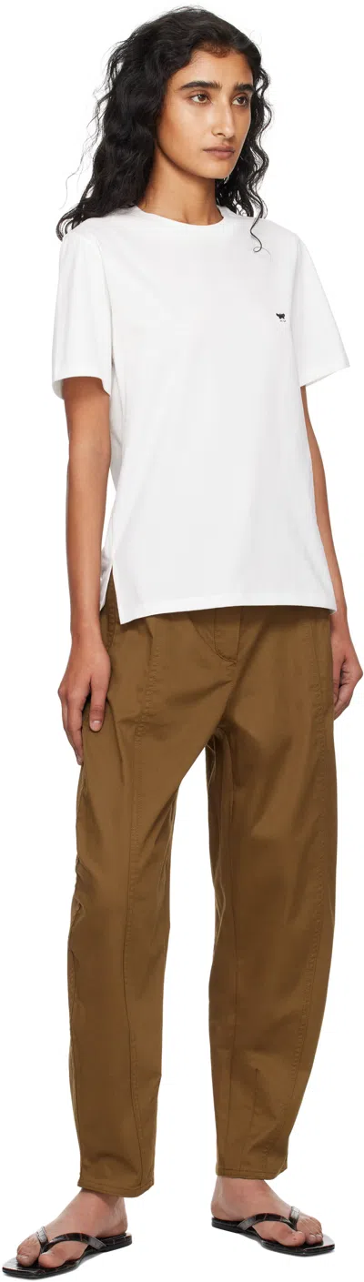 Weekend Max Mara Crewneck Short In White
