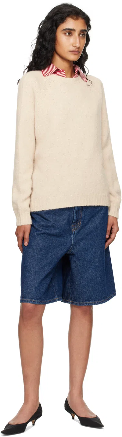 Weekend Max Mara Weekend Maxmara Ghiacci Jumper Ivory In Neutral