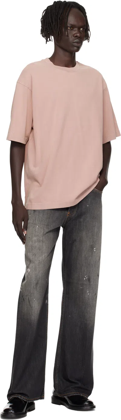 Acne Studios Mens Black Trafalgar Regular Fit 2021m Jeans In Black