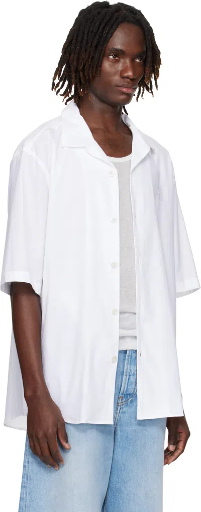 Acne Studios White Button-up Shirt In White