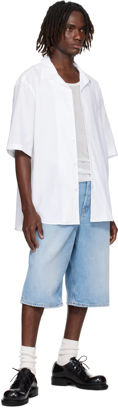 Acne Studios White Button-up Shirt In White