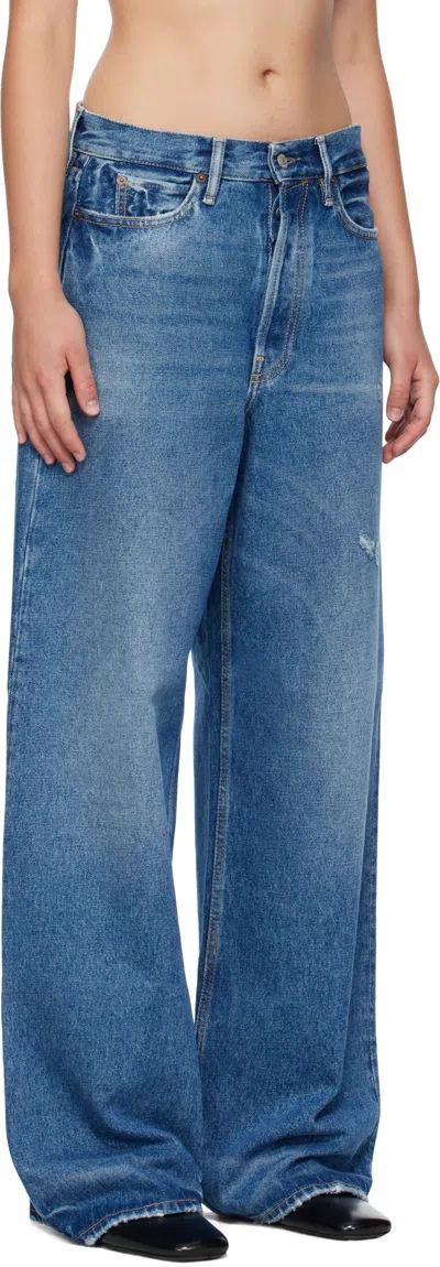 Acne Studios Regular Fit Jeans 2022 In Blue