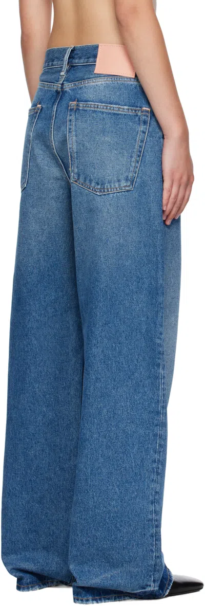 Acne Studios Regular Fit Jeans 2022 In Blue