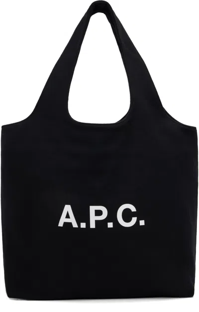 Apc A.p.c. Ninon Tote Bag In Black