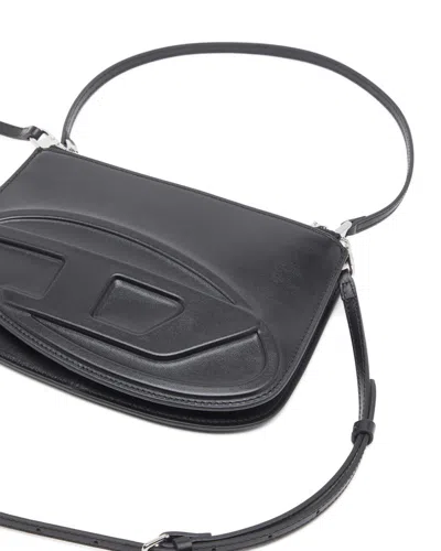 Diesel 1dr Twin Black Shoulder Bag In Black