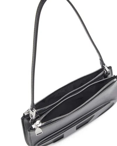Diesel 1dr Twin Black Shoulder Bag In Black