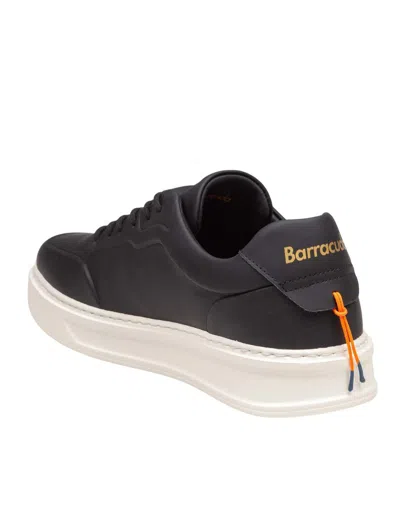 Barracuda Phoenix Slip-on Sneaker In Ultra-soft Nappa Leather In Black
