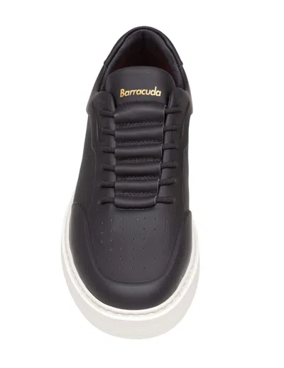 Barracuda Phoenix Slip-on Sneaker In Ultra-soft Nappa Leather In Black