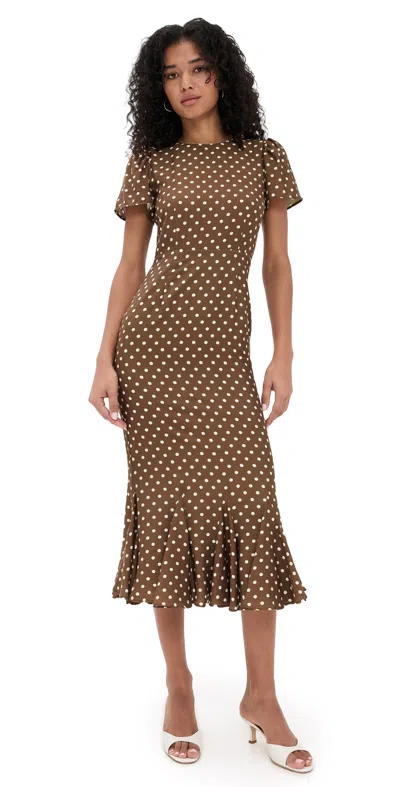 Le Bop Etta Dress Chocolate Dot