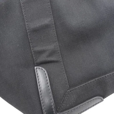 Pre-owned Balenciaga Black Canvas Leather Handbag Pouch Tote Bag ()