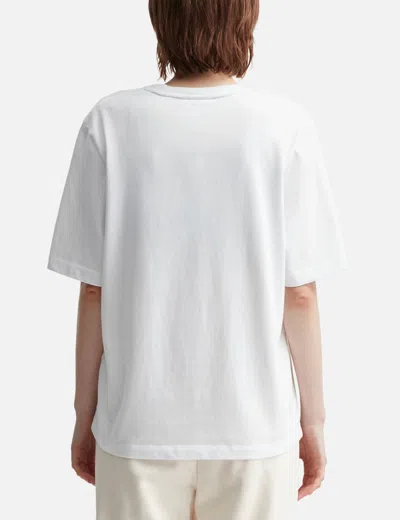 Maison Kitsuné Dressed Fox Comfort Tee-shirt In White