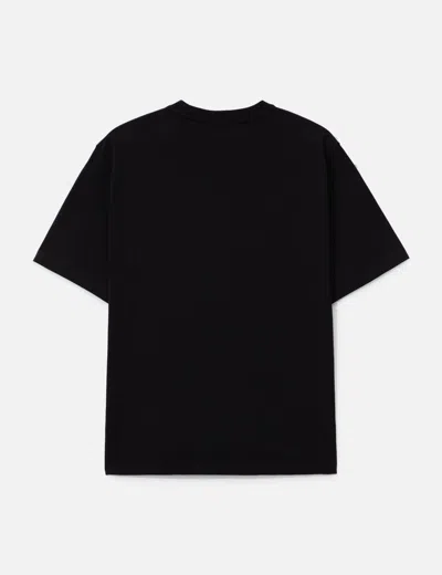 Maison Kitsuné Maison Kitsune Fox Head T Shirt In Black