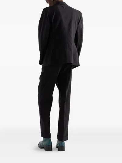 Prada ピンストライプ ジャケット In Black