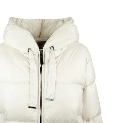 Max Mara Quilted Quilted Quilt In Anti-drip Canvas In White