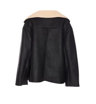 Eleh Button-fastening Jacket In Black