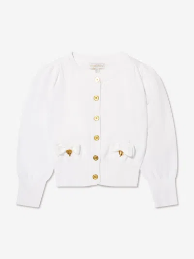 Angel's Face Angels Face Girls Nicolette Cardigan In White