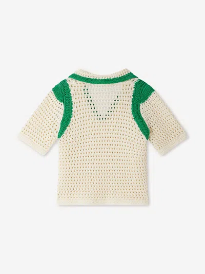 Bonpoint Girls Elanita Jumper In White