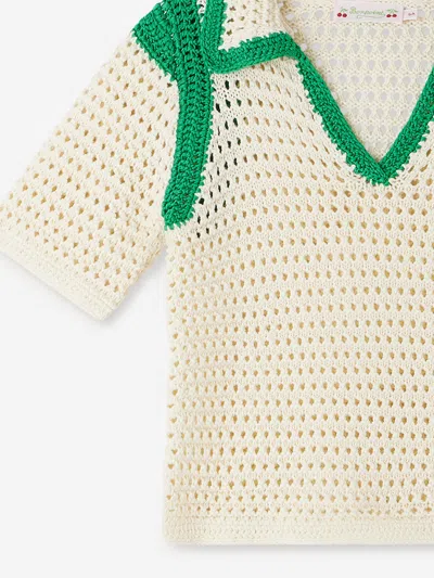 Bonpoint Girls Elanita Jumper In White