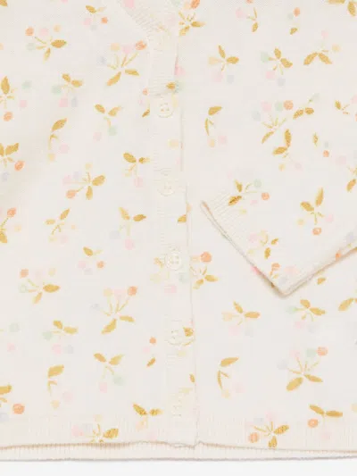 Bonpoint Baby Girls Azia Cardigan In White