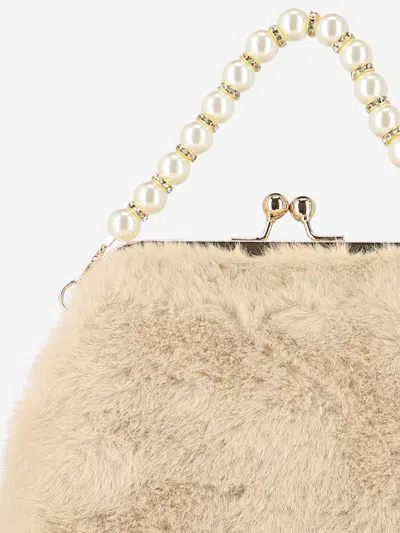 Angel's Face Angels Face Girls Hope Faux Fur Bag In Neutral