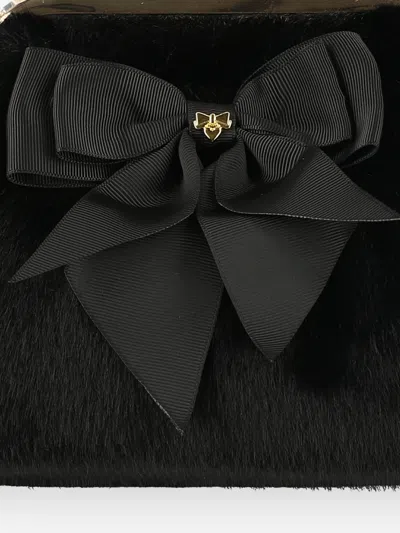 Angel's Face Angels Face Girls Hope Faux Fur Bag In Black