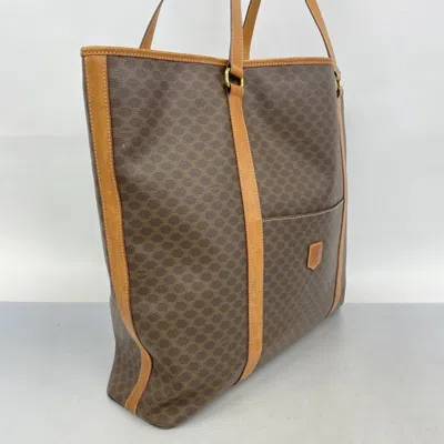 Pre-owned Celine Brown Pvc Tote Bag ()