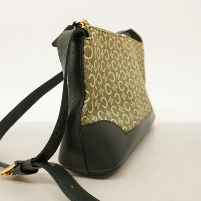 Pre-owned Celine Navy Canvas Shoulder Bag ()