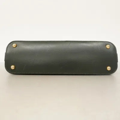 Pre-owned Celine Navy Canvas Shoulder Bag ()