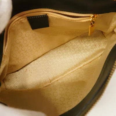 Pre-owned Celine Navy Canvas Shoulder Bag ()