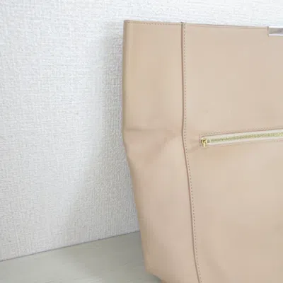Pre-owned Celine Pink Beige Clutch Bag ()