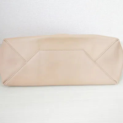 Pre-owned Celine Pink Beige Clutch Bag ()