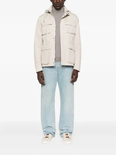 Tagliatore Pullover Mit Rollkragen In Gray