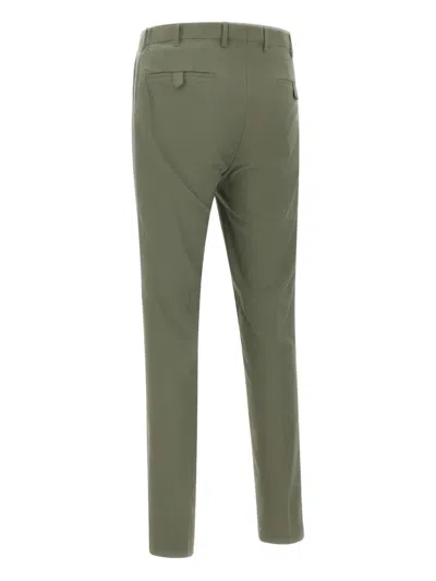 Devore Tailored Trousers In Green