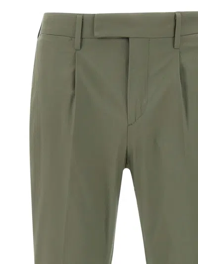Devore Tailored Trousers In Green