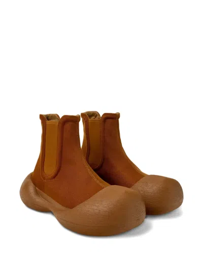 Camperlab Caramba Chelsea-boots Mit Dicker Sohle In Brown