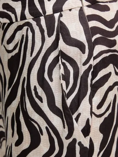 Joop Pattern Trousers In Brown