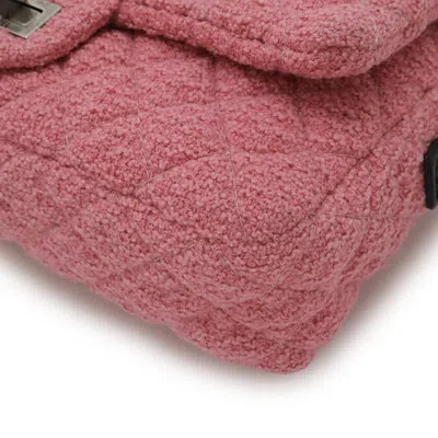 Pre-owned Chanel Pink Tweed Shoulder Bag ()
