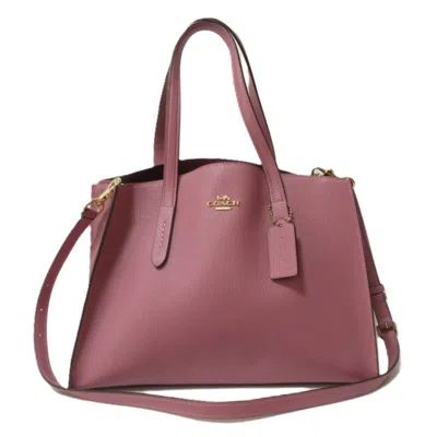 Pre-owned Coach Leather Handbag Shoulder Bag Tote Bag ()