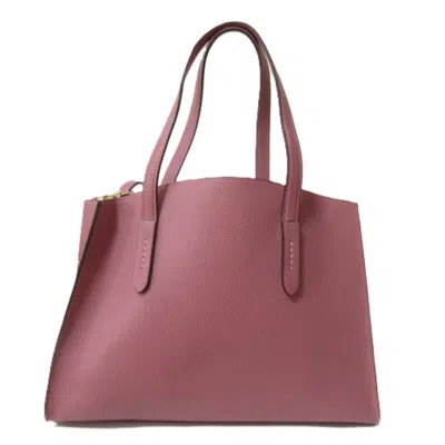 Pre-owned Coach Leather Handbag Shoulder Bag Tote Bag ()