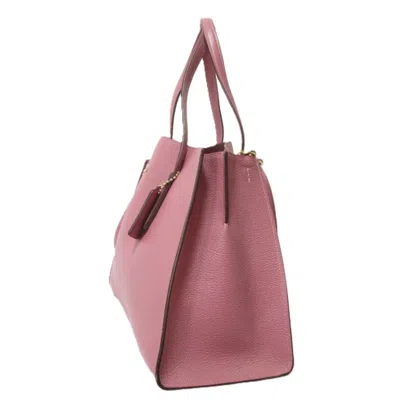 Pre-owned Coach Leather Handbag Shoulder Bag Tote Bag ()